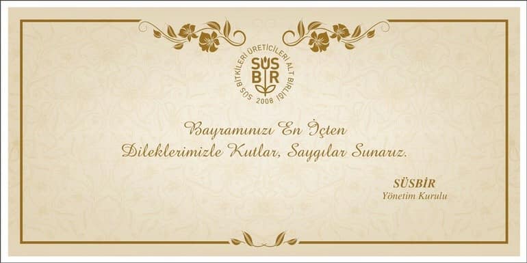 RAMAZAN BAYRAMI KUTLAMA TEBRİĞİ
