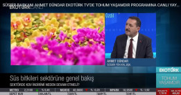 SÜSBİR BAŞKANI AHMET DÜNDAR EKOTÜRK TV'DE TOHUM YAŞAMDIR PROGRAMINA CANLI YAYINDA KONUK OLDU